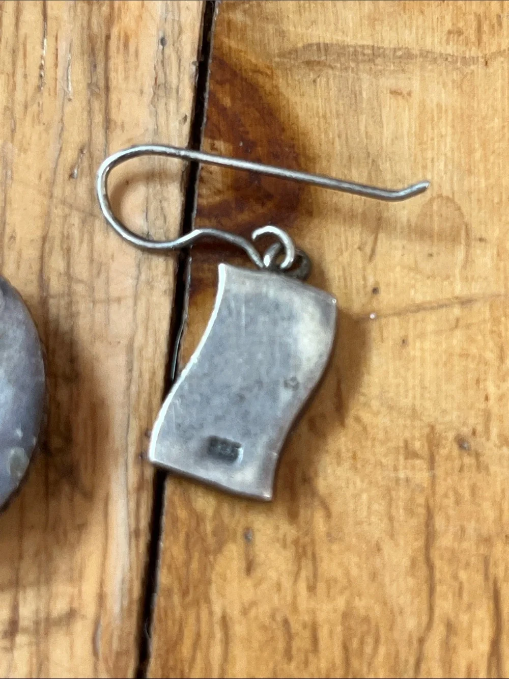 Five pieces of sterling silver, one off earrings, turquoise/inlay/ etc